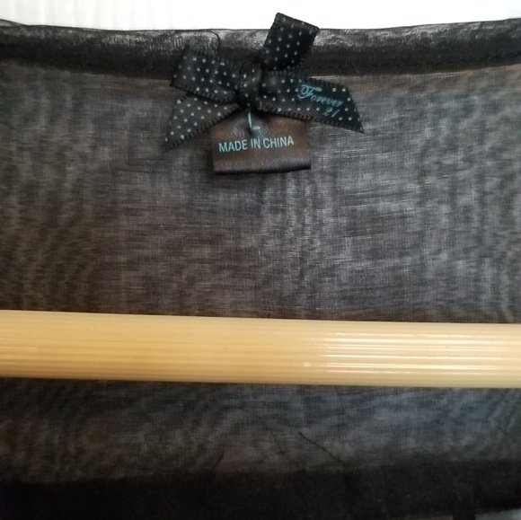 Forever 21 Sheer Blouse - Picture 2 of 2